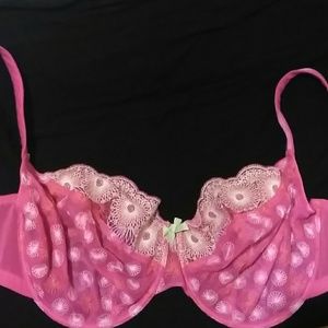Beautiful hot pink Panache bra.